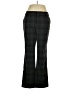 Nine West Plaid Black Dress Pants Size 14 - photo 1