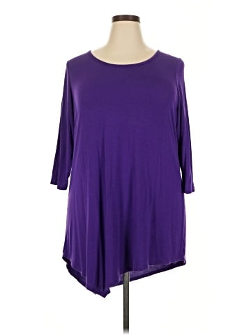 Jessica London 3/4 Sleeve Top (view 1)