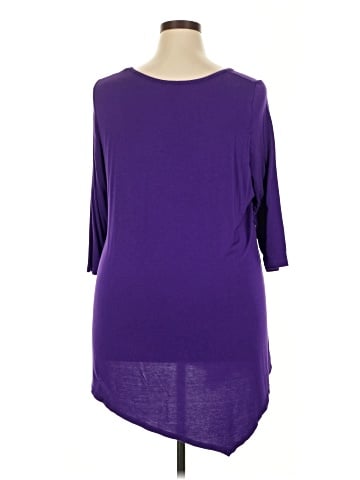 Jessica London 3/4 Sleeve Top (view 2)
