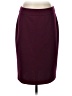 Jones Studio Solid Burgundy Formal Skirt Size 4 - photo 1