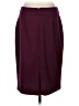 Jones Studio Solid Burgundy Formal Skirt Size 4 - photo 2