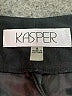 Kasper Solid Black Dress Pants Size 8 - photo 7