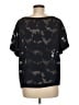Nordstrom Rack 100% Polyester Black Short Sleeve Blouse Size M - photo 2