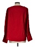 Ann Taylor 100% Polyester Red Long Sleeve Blouse Size L - photo 2