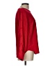 Ann Taylor 100% Polyester Red Long Sleeve Blouse Size L - photo 4