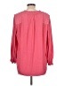 Chico's 100% Polyester Pink Long Sleeve Blouse Size Lg (2) - photo 2