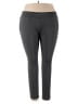 Ava & Viv Solid Gray Active Pants Size 2X - photo 1