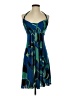 Iodice 100% Polymide Tropical Blue Cocktail Dress Size XS - photo 1