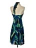 Iodice 100% Polymide Tropical Blue Cocktail Dress Size XS - photo 2