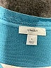 Cj Banks 100% Cotton Teal Pullover Sweater Size 0X - photo 7