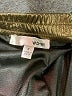 WD.NY 100% Polyester Metallic Gold Formal Skirt Size S - photo 4