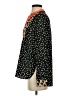 THML 100% Polyester Polka Dots Black Long Sleeve Blouse Size S - photo 5