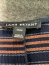Lane Bryant Stripes Brown Blue Casual Dress Size 14 - 16 Plus - photo 7