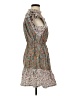 Universal Thread Paisley Gray Casual Dress Size S - photo 4