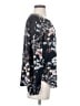 Shein 100% Polyester Blue Long Sleeve Blouse Size 2 - photo 4