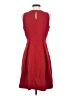 Ann Taylor LOFT Solid Red Cocktail Dress Size 4 - photo 2