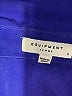 Equipment 100% Silk Blue Blouse Size S - photo 7