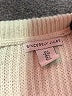 Sincerely Jules White Sweater Vest Size S - photo 7