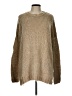 Kye Mi Tweed Tan Pullover Sweater Size L - photo 1