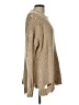Kye Mi Tweed Tan Pullover Sweater Size L - photo 4