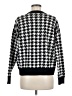 T Tahari Houndstooth Black Pullover Sweater Size M - photo 2