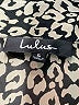 Lulus Animal Print Gold Short Sleeve Blouse Size S - photo 7