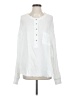 AEMI+CO 100% Cotton White Long Sleeve Blouse Size S - photo 1