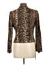 Joseph Ribkoff Animal Print Gold Blazer Size 10 - photo 2