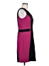 Abaete 100% Polyester Color Block Black Cocktail Dress Size 6 - photo 4