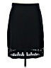 Etcetera Solid Black Casual Skirt Size M - photo 1