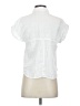 Zara White Short Sleeve Blouse Size XS - photo 2