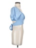 Just Polly Blue Short Sleeve Top Size XS (estimated) - photo 4