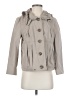 Ann Taylor LOFT 100% Cotton Solid Gray Jacket Size S - photo 1
