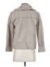 Ann Taylor LOFT 100% Cotton Solid Gray Jacket Size S - photo 2