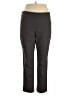 JM Collection Solid Gray Dress Pants Size XL - photo 1