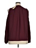 MICHAEL Michael Kors Burgundy Long Sleeve Blouse Size XL - photo 2