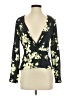 Leith 100% Rayon Green 3/4 Sleeve Blouse Size XS - photo 1