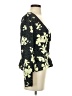 Leith 100% Rayon Green 3/4 Sleeve Blouse Size XS - photo 4