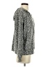 Thread Essential Animal Print Gray Pullover Sweater Size S - photo 4