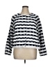 Christopher & Banks Stripes White Jacket Size XL - photo 1
