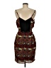 Sam Edelman 100% Polyester Paisley Burgundy Cocktail Dress Size 6 - photo 2