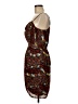 Sam Edelman 100% Polyester Paisley Burgundy Cocktail Dress Size 6 - photo 5