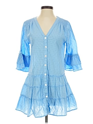 Blue Island Casual Dress (view 1)