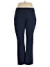 JM Collection Blue Active Pants Size XL - photo 1