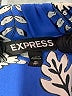 Express 100% Polyester Blue 3/4 Sleeve Blouse Size XS - photo 7