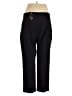 JM Collection Solid Black Casual Pants Size XL - photo 2