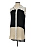 Ann Taylor Factory 100% Polyester Color Block Ivory Sleeveless Blouse Size S - photo 1