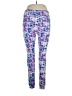Lularoe Print Purple Active Pants Size 1X (Tall & Curvy) - photo 1