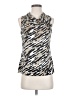 Alfani 100% Polyester Silver Sleeveless Top Size S (petite) - photo 1