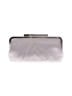 Glint 100% Silk Metallic Silver Gray Clutch One size - photo 1